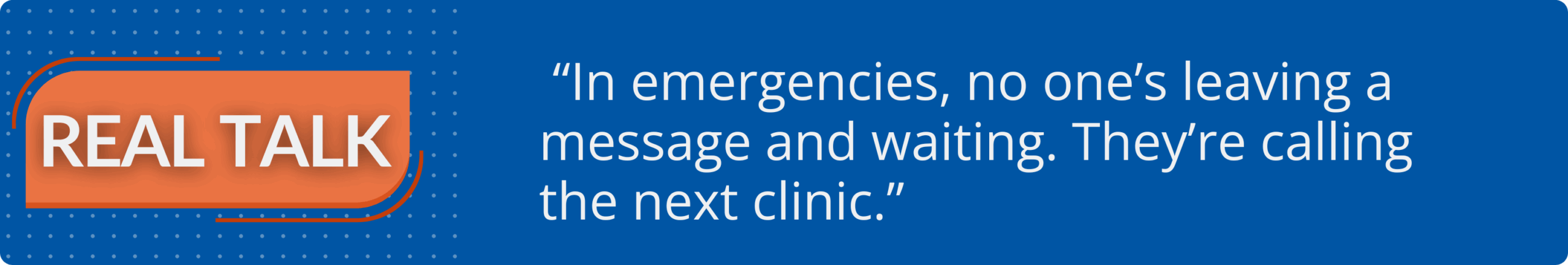 Real Talk Emergencies