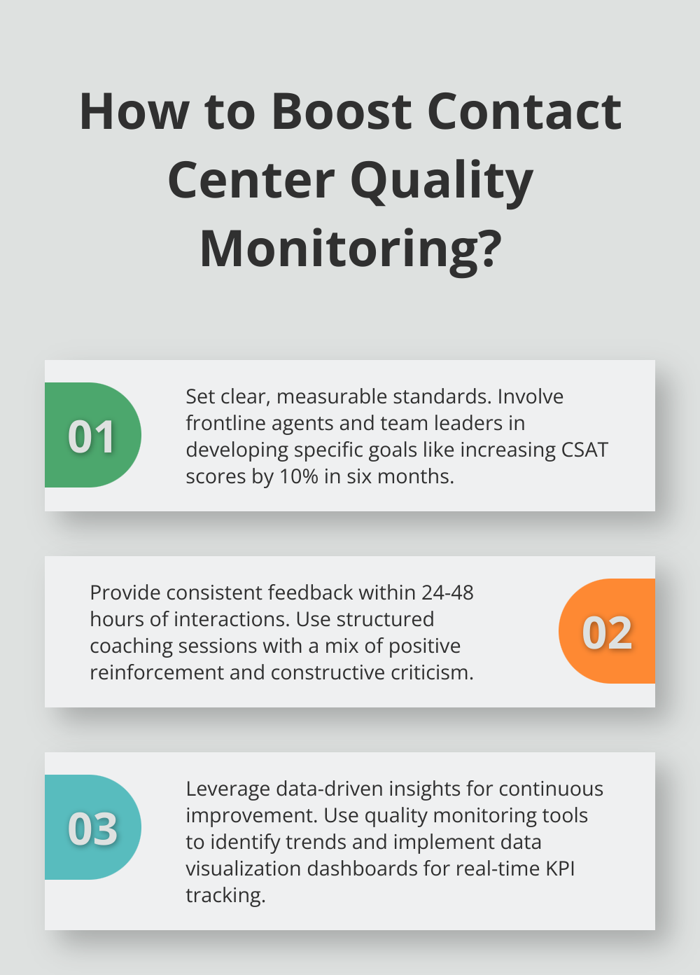 Infographic: How to Boost Contact Center Quality Monitoring?