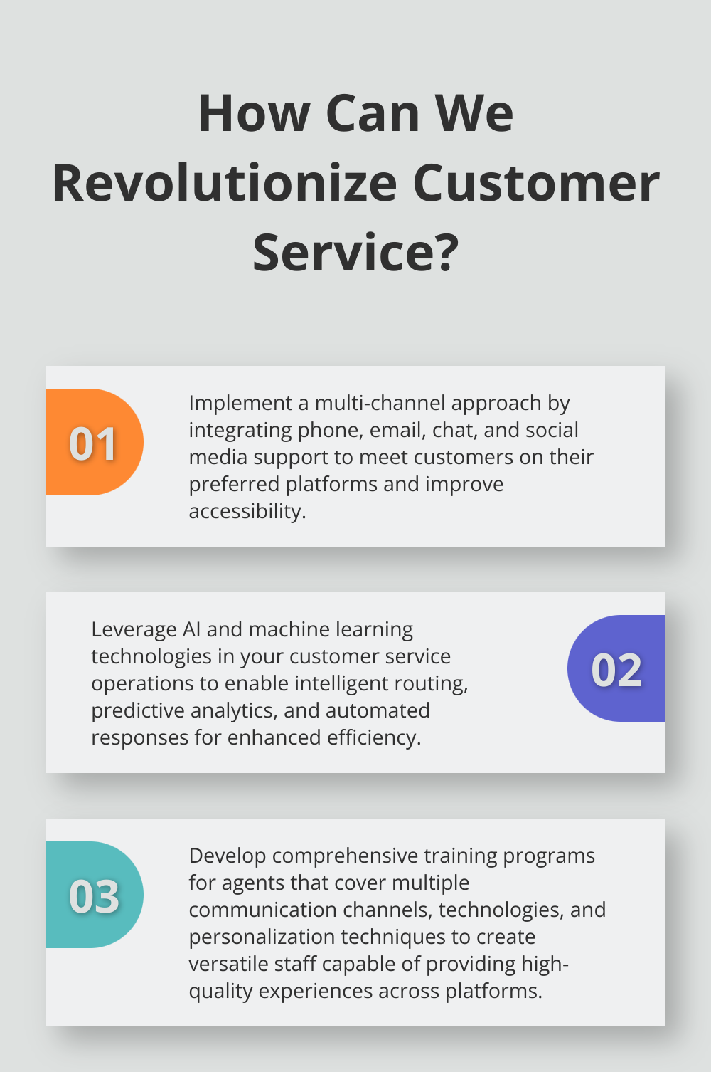 Infographic: How Can We Revolutionize Customer Service?