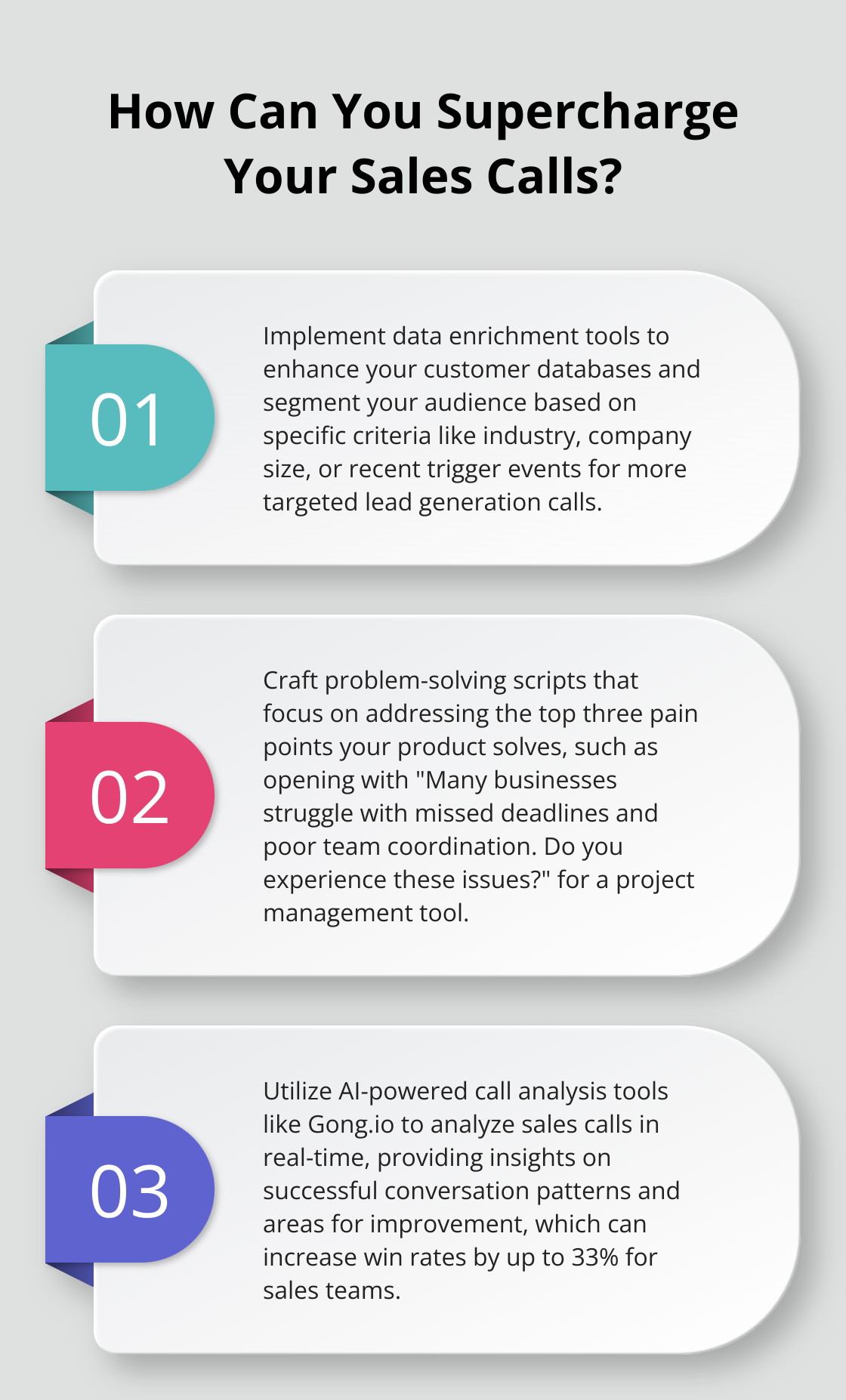 Infographic: How Can You Supercharge Your Sales Calls? - lead generation call center services